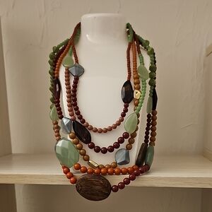 Multicolor Beaded Necklace